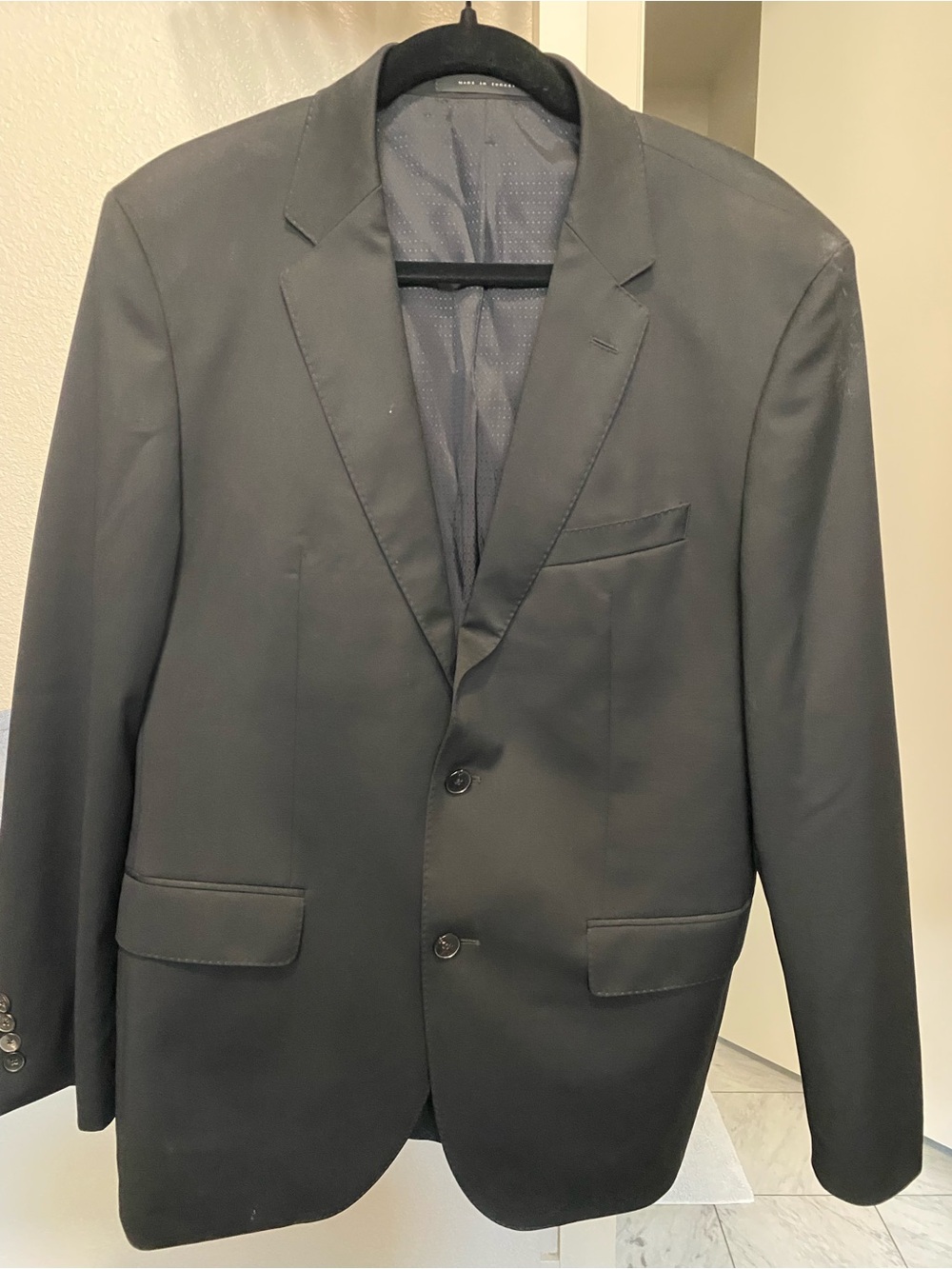 Like new Hugo Boss black suit jack